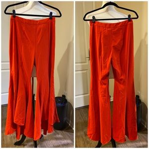DO+BE Red Bell Pants